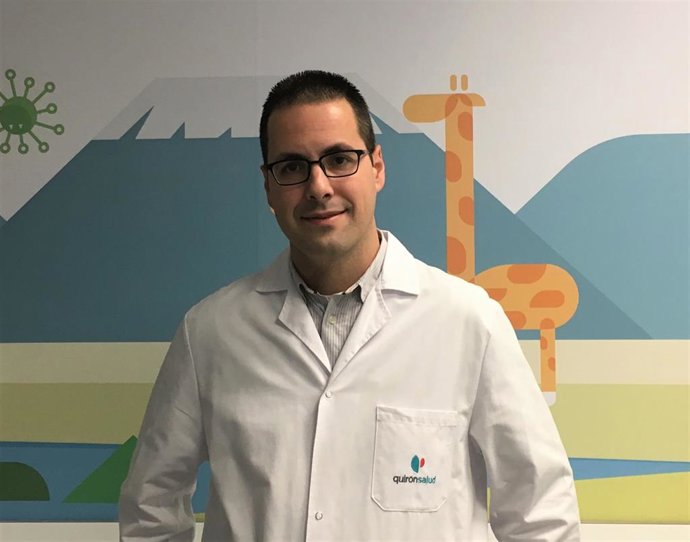 El pediatra del Hospital Quirónsalud Córdoba Daniel Ruiz