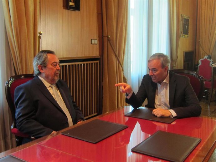 Juan Alberto Bellioch y Jorge Azcón