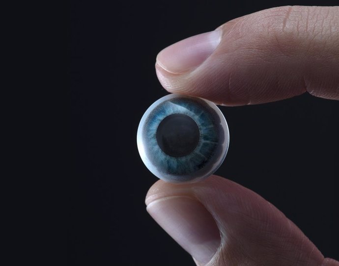Les lentilles intelligents amb pantalla Mojo Lens que va anunciar la companyia nord-americana Mojo Vision.