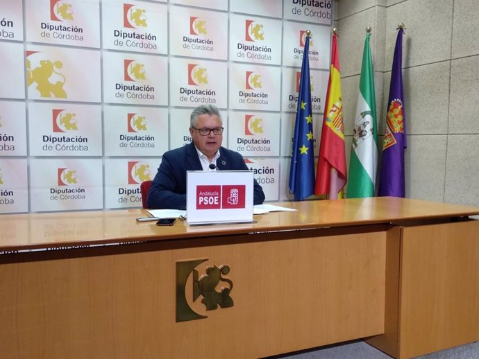 El portavoz del PSOE en la Diputación de Córdoba, Esteban Morales