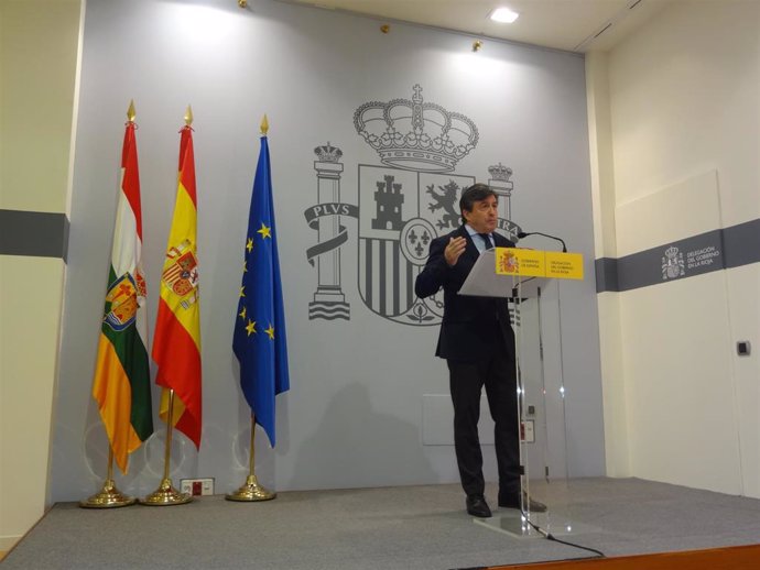 El delegado del Gobierno de La Rioja, José Ignacio Pérez, 