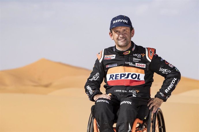 El piloto español Isidre Esteve (Repsol Rally Team)