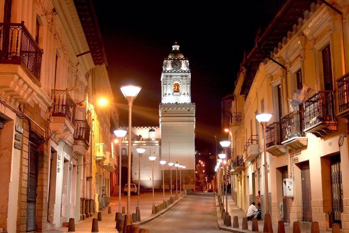 Imagen de la ciudad de Quito (Ecuador)