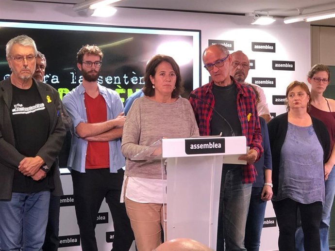 La presidenta de la ANC, Elisenda Paluzie