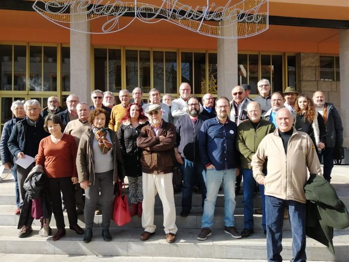 Miembros de los equipos de trabajo y portavoces del Madpp ante el Ayuntamiento de Córdoba.