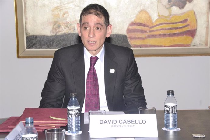 David Cabello, presidente de la Federación Española de Bádminton (FESBA)