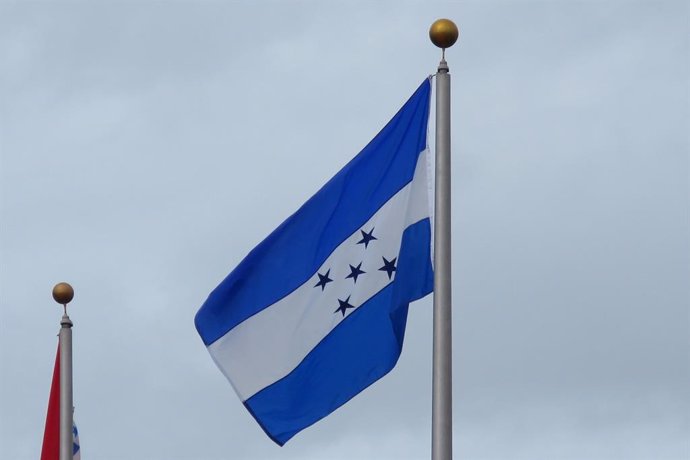 Bandera de Honduras.