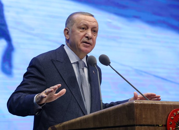Imagen del presidente de Turquía, Recep Tayyip Erdogan.