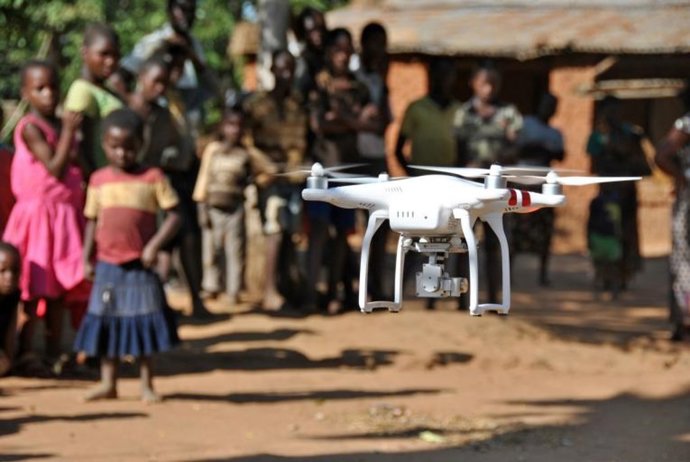 Drone humanitario en Malaui