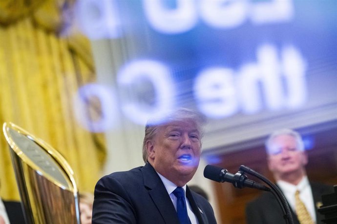 El presidente de Estados Unidos, Donald Trump 