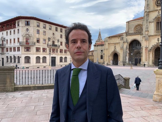 El nuevo portavoz de Ciudadanos en Asturias, Ignacio Cuesta.