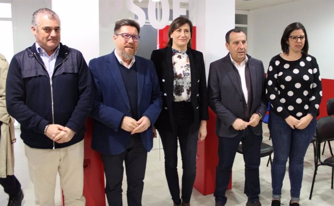 Encuentro con representantes y alcaldes socialistas de las distintas agrupaciones de la comarca de Ronda.