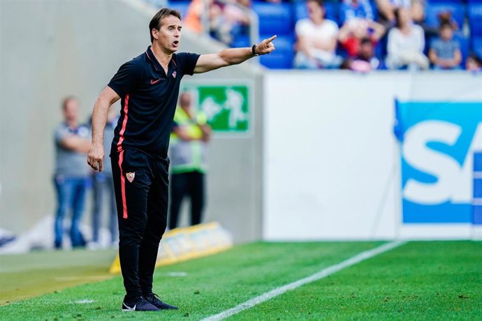 Julen Lopetegui, entrenador del Sevilla FC.