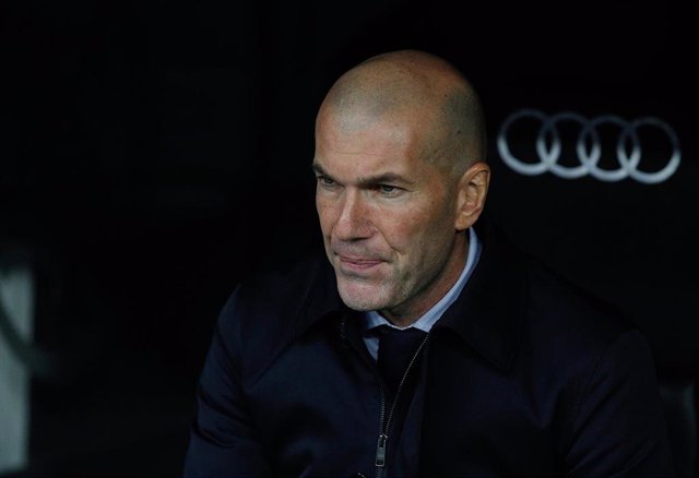 Zinédine Zidane, entrenador del Real Madrid.