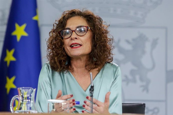 La ministra de Hacienda y Portavoz del Gobierno, María Jesús Montero 