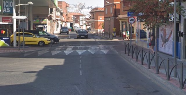 Calle Ramón y Cajal de Fuensalida.