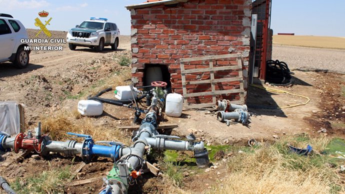 La Guardia Civil detiene e investiga a 107 personas por la extracción de agua de más de 1.400 pozos ilegales