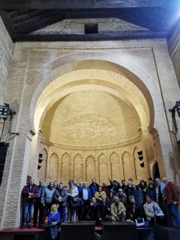 Reunión de la Plataforma Consulta Popular Estatal Monarquía o República en Toledo.