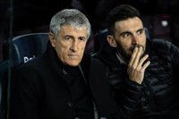 Setién: "Hemos hecho muchas cosas bien, espero ir mejorando"