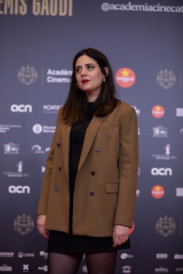 La directora Belén Funes en los XII Premis Gaudí de la Acadmia del Cinema Catal