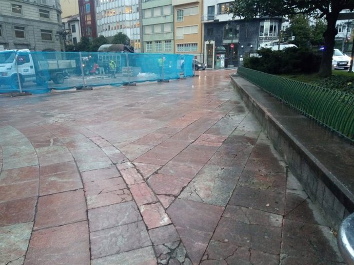 Obras en La Escandalera