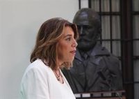 Susana Díaz: La decisión sobre quién lidera el PSOE-A sólo es de los militantes