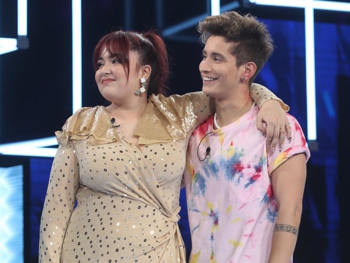 Ariadna y Nick en 'Operación Triunfo'