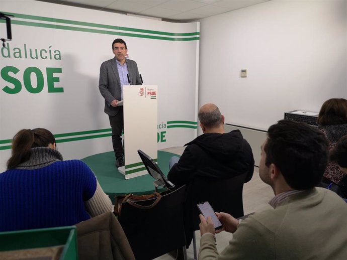 El parlamentario por el PSOE de Huelva Mario Jiménez.