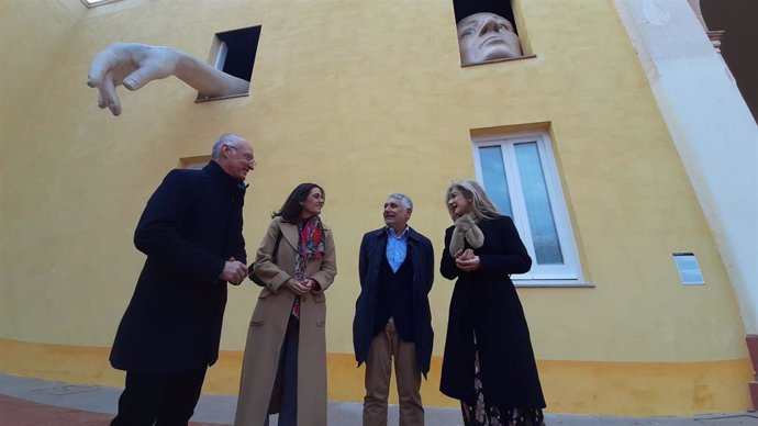 Presentación de la ampliación del Centro Andaluz de Arte Contemporáneo (CAAC), en Sevilla, con la consejera de Cultura y Patrimonio Histórico, Patricia del Pozo.