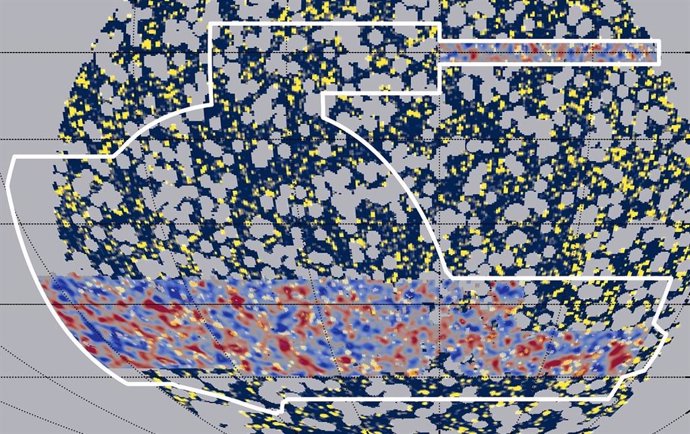 La conexión de puntos cósmicos anima la observación de materia oscura