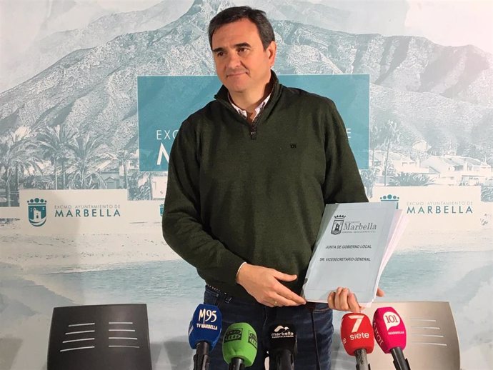 El portavoz del equipo de gobierno de Marbella (Málaga), Félix Romero