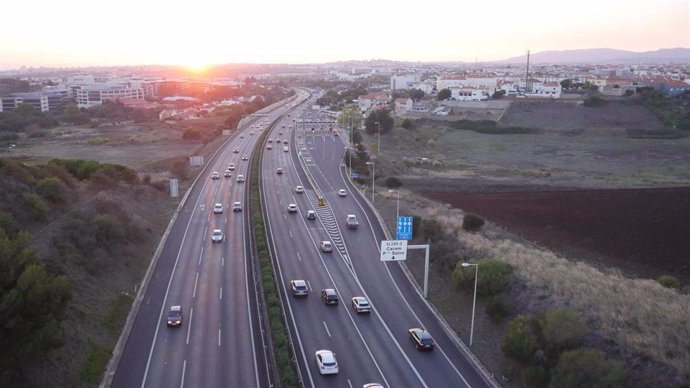 Una de las autopistas que Brisa explota en Portugal