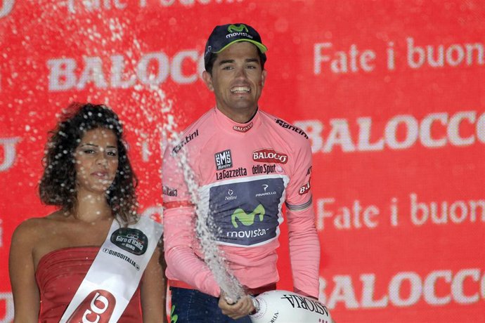 El ciclista español Beñat Intxausti en el Giro