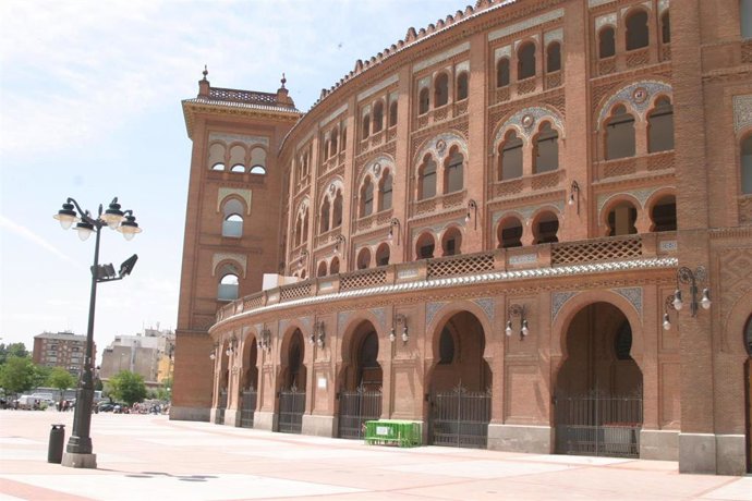 Imagen de recurso del exterior de la Plaza de Toros de Las Ventas.