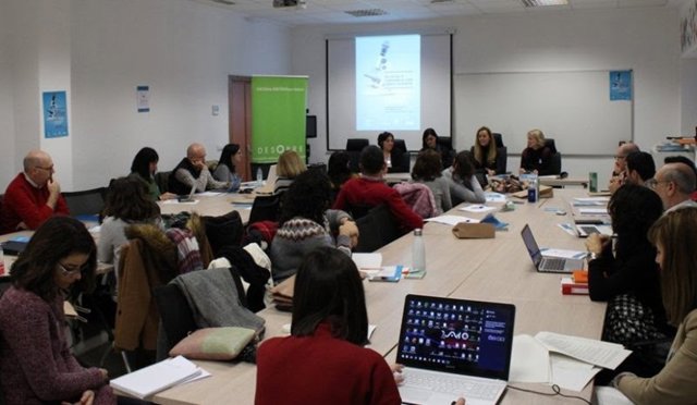 Reunión del Espacio 100cia en la UJA