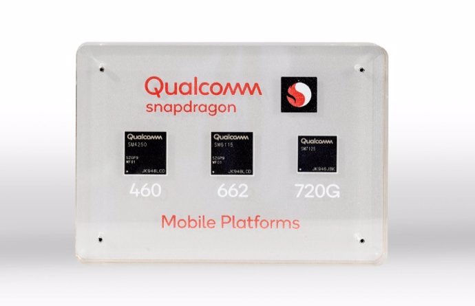 Nuevos procesadores Qualcomm Snapdragon 460, 662 y 720G