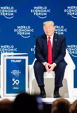 Donald Trump en el Foro Económico Mundial (Davos) 2020