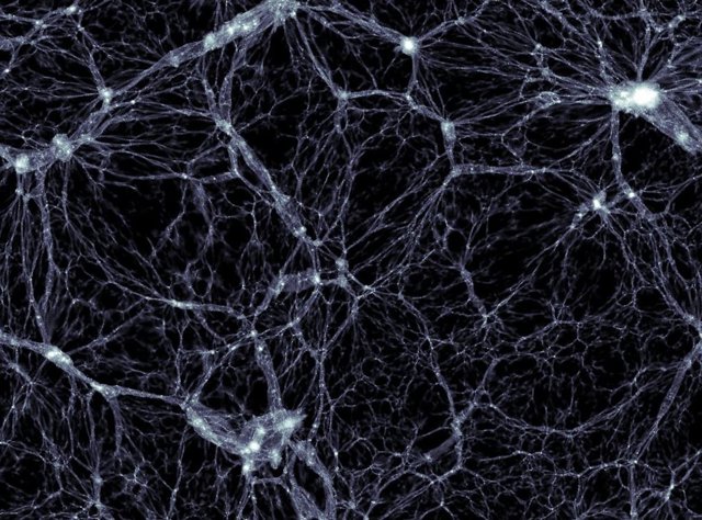 Vacíos cósmicos entre las estructuras que establecer conexiones entre las galaxias