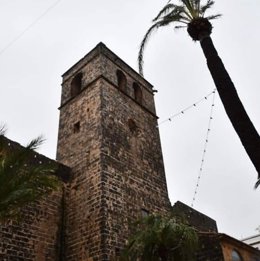 Torre de San Bartolomé sin el reloj.