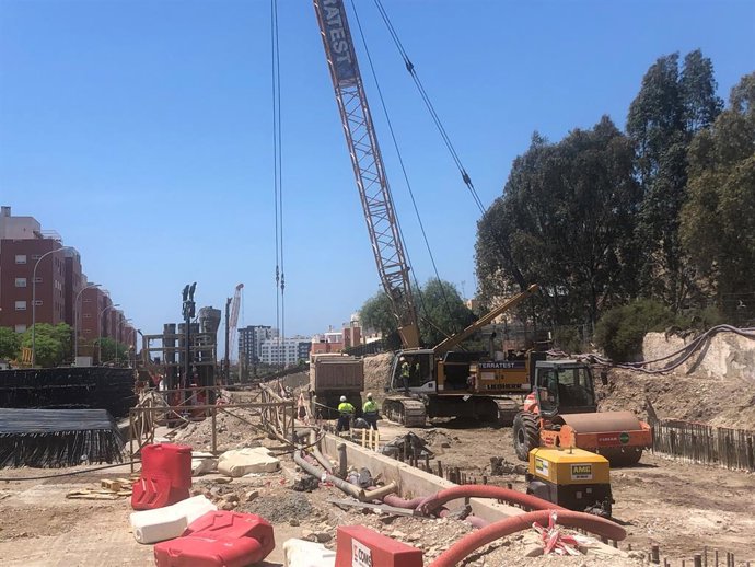 Obras de soterramiento zona de El Puche