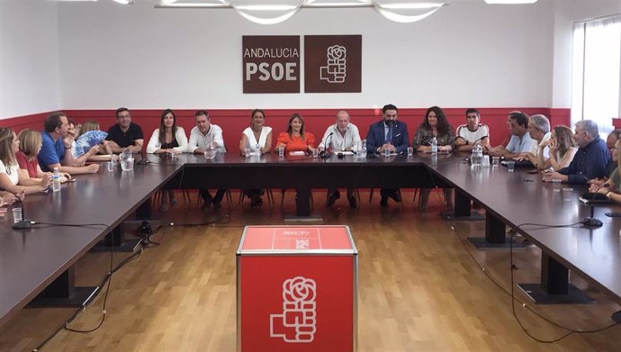 Imagen de archivo de la Ejecutiva del PSOE de Sevilla