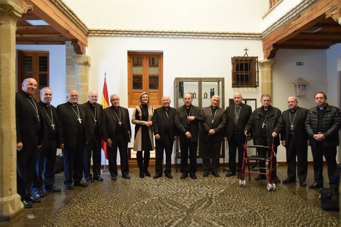 Obispos y arzobispos del sur durante su reunión en Baeza