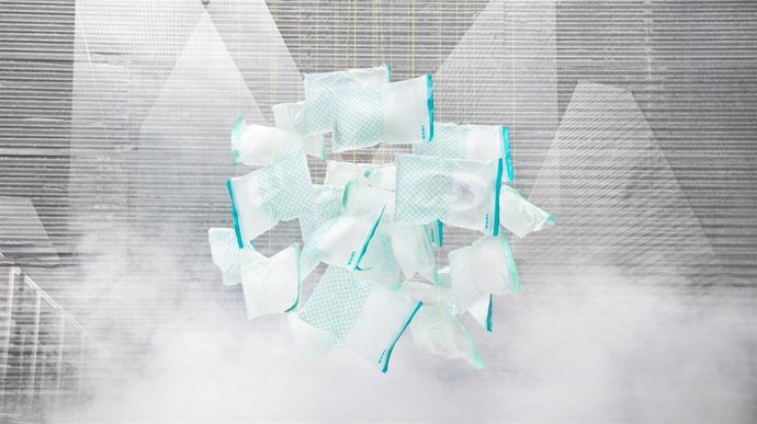 Bolsas de congelación fabricadas con materiales reciclados procedentes de la caña de azúcar.