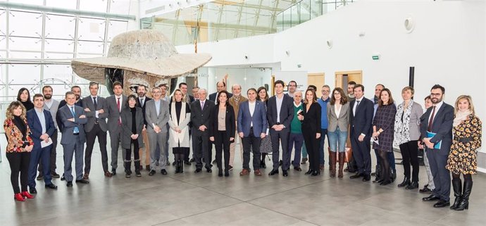 Patronos de la Fundación Riojana para la Innovación en el proyecto Germina