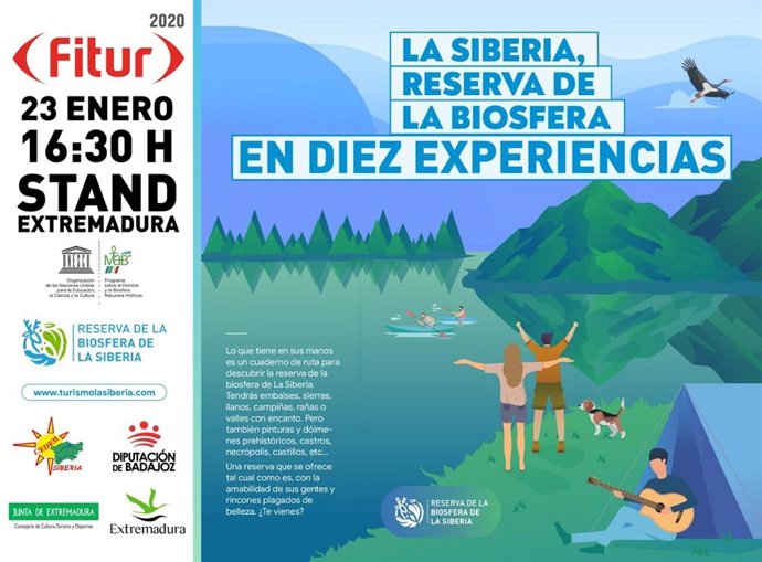 [Grupoextremadura] Nota Informativa. La Siberia Presenta En Fitur Su Declaración Como Reserva De La Biosfera En 10 Experiencias