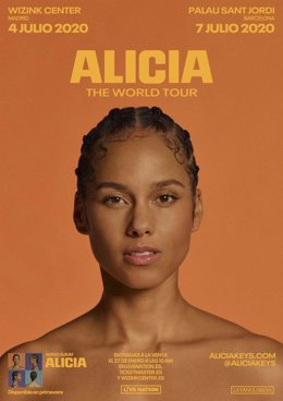 Alicia Keys anuncia conciertos en Madrid y Barcelona