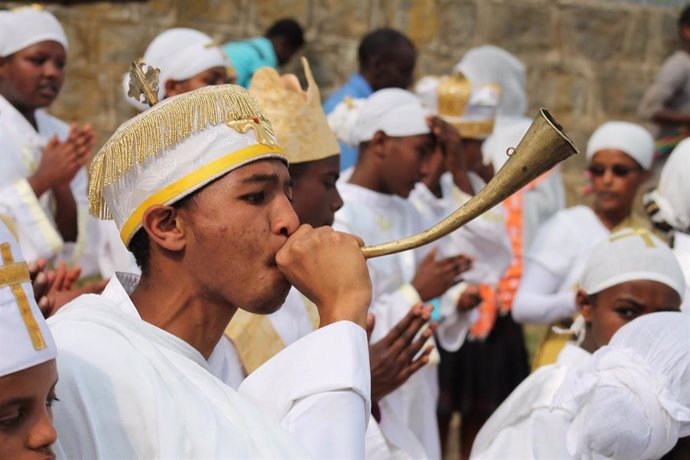 Festividad de la Epifanía (Timkat) en Etiopía