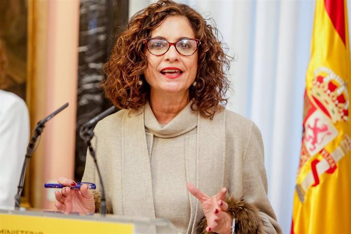 La nueva portavoz del Gobierno y ministra de Hacienda, María Jesús Montero