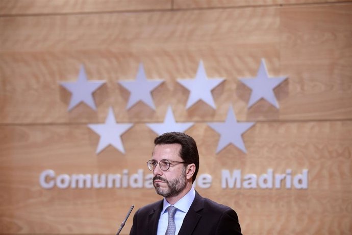 El consejero de Hacienda de la Comunidad de Madrid, Javier Fernandez-Lasquetty