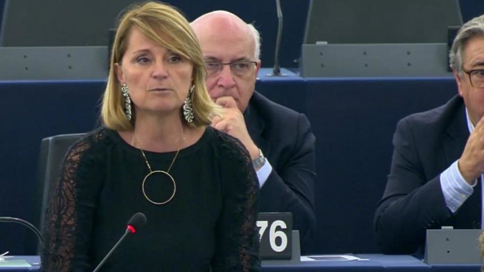 La eurodiputada del PP, Rosa Estarás.